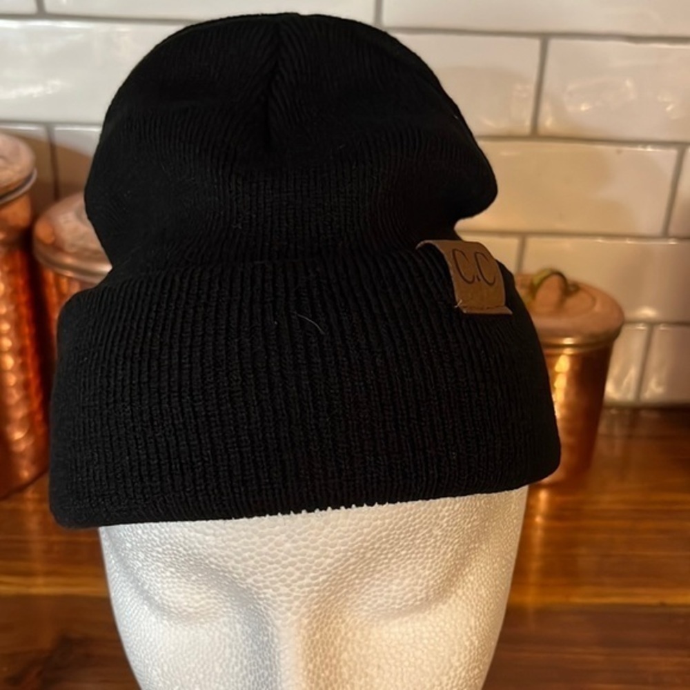 - C C branded slouchy hat!! Beanie. New